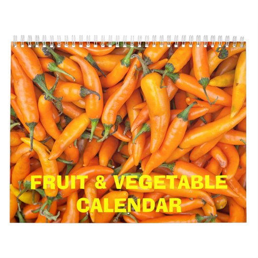 Calendrier de fruits et légumes (Protection)