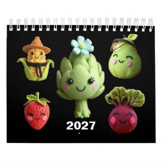 Calendrier de fruits et légumes 2027