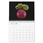 Calendrier de fruits et légumes 2027 (Jan 2027)