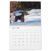 Calendrier de gallois Terrier (Mar 2026)