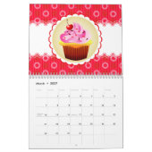 Calendrier de gâteaux et de petits gâteaux (Mar 2027)