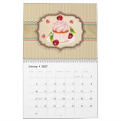 Calendrier de gâteaux et de petits gâteaux (Jan 2027)