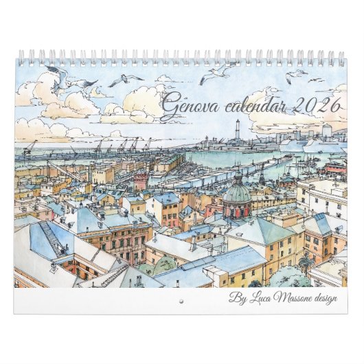 Calendrier de Gênes 2026 (Protection)
