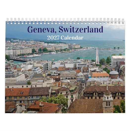 Calendrier de Genève, Suisse 2026 (Protection)