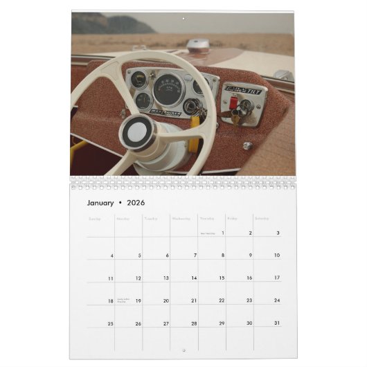 Calendrier de Glastron de 2019 classiques (Jan 2026)