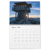 Calendrier de Goat Peak Fire Lookout - 2026 (Feb 2026)