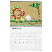 Calendrier de golf (Feb 2026)