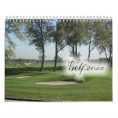 Calendrier de golf 2025 (Protection)
