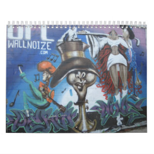 Calendrier de graffiti