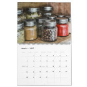 Calendrier de grande taille des herbes et épices (Mar 2027)