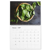 Calendrier de grande taille des herbes et épices (Feb 2027)