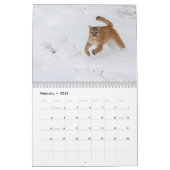 Calendrier de grands chats (Feb 2026)
