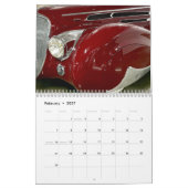 Calendrier de gros plan automobile (Feb 2027)