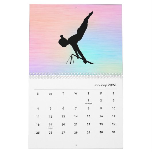 Calendrier de gymnastique (Jan 2026)