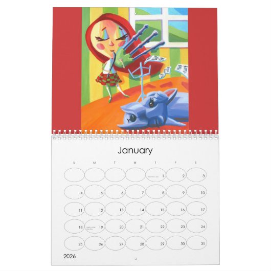 Calendrier de Heather Houghton 2008 (Jan 2026)