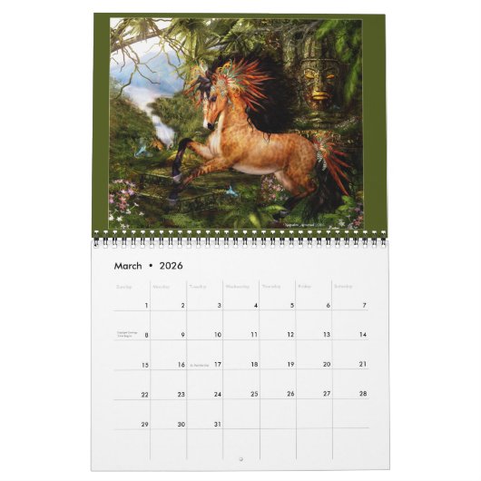 Calendrier de HiveWire 3D (Mar 2026)