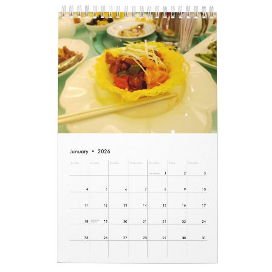 Calendrier de Hong Kong (Jan 2026)