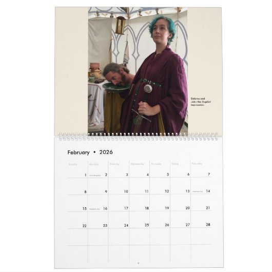 Calendrier de Hystericals 2018 d'art (Feb 2026)