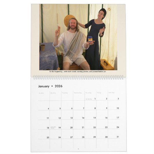 Calendrier de Hystericals 2018 d'art (Jan 2026)