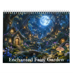 Calendrier de jardin de fées enchanté