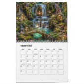 Calendrier de jardin de fées enchanté (Feb 2027)