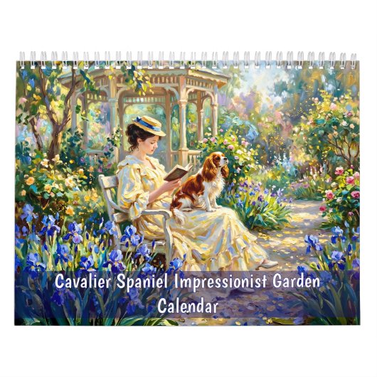 Calendrier de jardin impressionniste Cavalier Span (Protection)