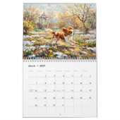 Calendrier de jardin impressionniste Cavalier Span (Mar 2027)