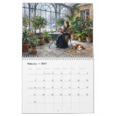 Calendrier de jardin impressionniste Cavalier Span (Feb 2027)