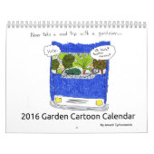 Calendrier de jardinage de bande dessinée (Protection)