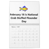 Calendrier de jeu de poisson (Feb 2027)