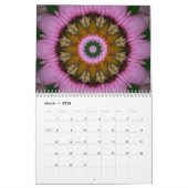 Calendrier de kaléidoscope/mandala (Mar 2026)