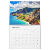 Calendrier de Kauai Hawaii (Jan 2027)