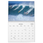 Calendrier de la baie de Waimea (Jan 2026)