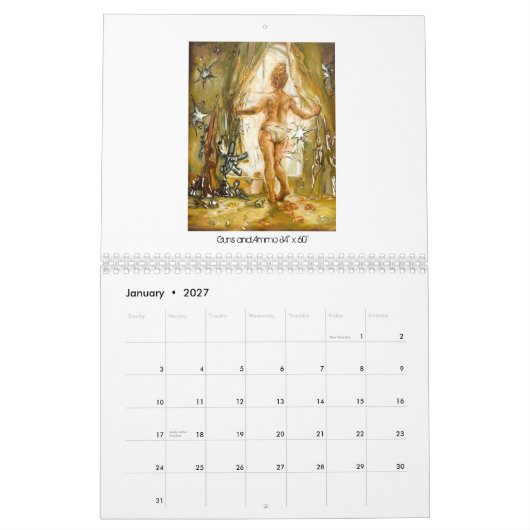 Calendrier de la beauté 2014 d'American de S. (Jan 2027)