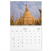 Calendrier de la Birmanie 2011 (Mar 2026)