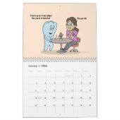 Calendrier de la caricature Humour dentaire (Jan 2026)