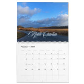 Calendrier de la Caroline du Nord 2021 (Feb 2026)