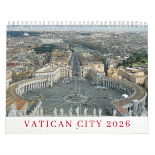 Calendrier de la Cité du Vatican 2026