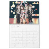 Calendrier de la collection de dessins animés 2022 (Jan 2027)