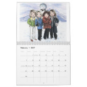 Calendrier de la collection de dessins animés 2022 (Feb 2027)