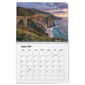 Calendrier de la côte californienne (Jan 2027)