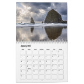 Calendrier de la côte de l'Oregon (Jan 2027)