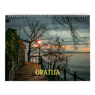 Calendrier de la Croatie Opatija