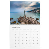 Calendrier de la Croatie Opatija (Jan 2027)
