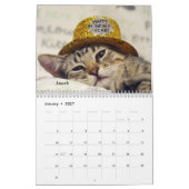 Calendrier de la délivrance 2017 de chat de (Jan 2027)