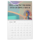 Calendrier De la Douleur à la Peinture 2026 (Jan 2027)