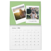 Calendrier de la famille de photos instantanées (Jan 2026)