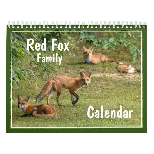 Calendrier de la famille Fox (Protection)
