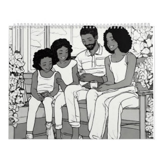 calendrier de la famille photo