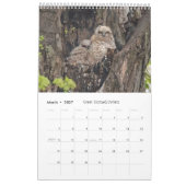 Calendrier de la faune (Mar 2027)
